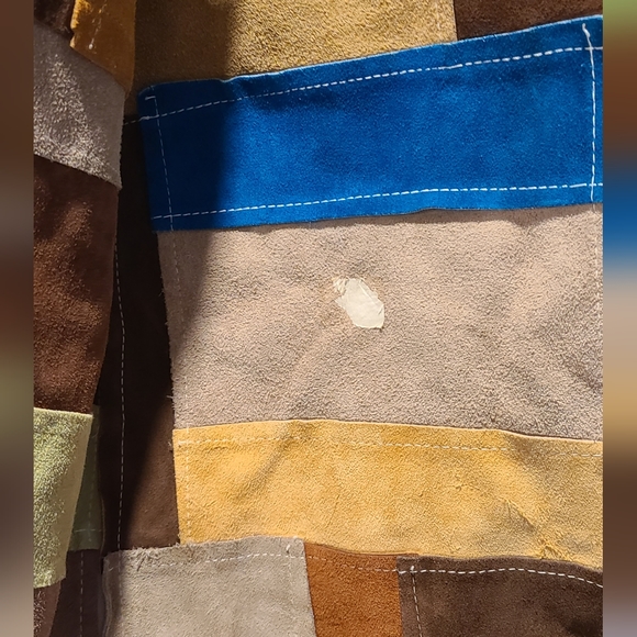 Unique Handmade Western Kids Suede Vest - Picture 3 of 12